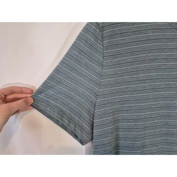 Marine Layer Signature Jacquard Crew T-Shirt M / L - Picture 8 of 11